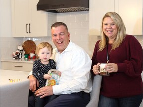 Michael and Jennifer Booth with daughter Zoey, 2, find Shawnee Park meets their family needs.