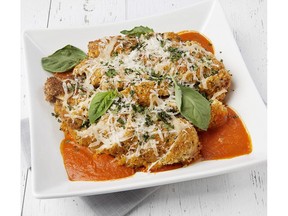 Chicken Parmesan for ATCO Blue Flame Kitchen for Jan. 23; image supplied by ATCO Blue Flame Kitchen