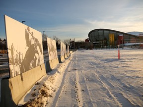 Scotiabank Saddledome is shown on Friday, Jan. 25, 2019, in Victoria Park, the area being considered for a major development.