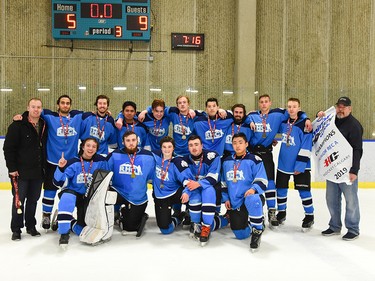 Winning the Esso Minor Hockey Week Junior Rec A division were the RHC Capitals. Cory Harding Photography