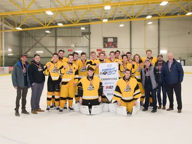 The Southside Thunder 2 skated away with the Esso Minor Hockey Week title in the Midget 2 division. Cory Harding Photography