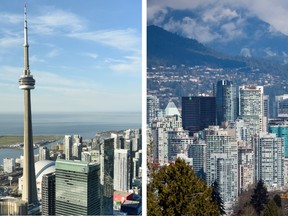 Home sales in the Toronto region fell 16 per cent in 2018 and 32 per cent in Vancouver.