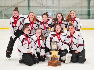 The U19A title winners at the Esso Golden Ring tournament were the Kelowna Heat. Shannon Hutchison Photography and Creative Candy