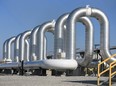 The Keystone Steele City pumping station, into which the planned Keystone XL pipeline is to connect to, is seen in Steele City, Neb.