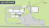 A map of FCL’s new fertilizer terminal, to be built near Grassy Lake. Supplied.