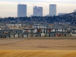 Calgary's over-supply of new homes is starting to moderate, says a report by Canada Mortgage and Housing Corp.