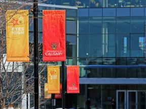 Students walk on campus at the University of Calgary on Tuesday February 26, 2019. Gavin Young/Postmedia