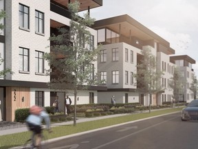 An artist's rendering of the Capella development by Brookfield Residential slated for University District.
