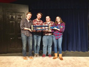 The winner of the 2018 Loose Moose High School Theatresports Tournament, St. Francis High School. This year's event runs March 6-10.
