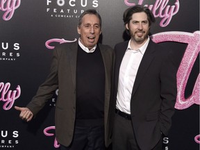 Director Jason Reitman, right, and his father Ivan Reitman.