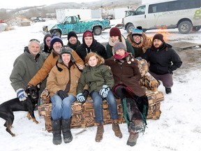 Members of Grow Calgary held a farewell event at the urban farm Saturday.