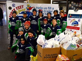 The Springbank Rockies are a top 10 finalist for the Chevrolet Good Deeds Cup via an online video submission and their charity effort through the Calgary Food Bank and the Nathan O'Brien Children's Foundation.