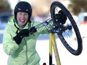 Krista Phillips, vice-president of Bike Calgary is excited Calgary will play host to the Winter Cycling Congress next year on Thursday February 15, 2018.