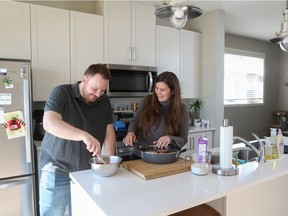 Alexandra and Lukas Syriste love their home at Chalet No6 in Copperfield.