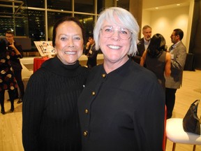 U of C Chancellor emerita Ann McCaig and her daughter Roxanne McCaig.