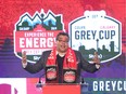 Calgary Mayor Naheed Nenshi speaks in Calgary on Thursday, March 7, 2019 as plans were released for the 2019 Grey Cup Festival leading up the 107th Grey Cup game in November.