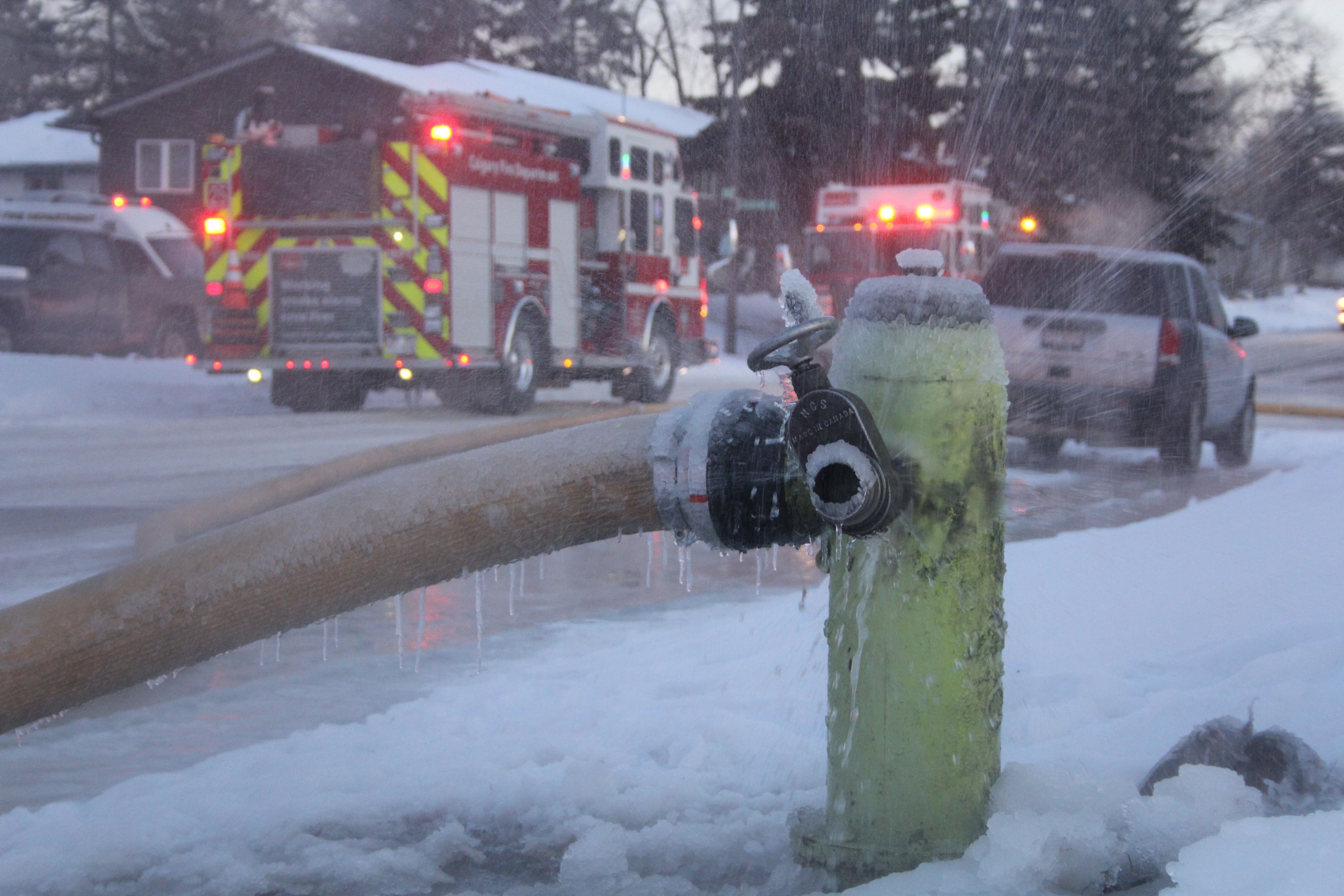 Firefighters tackle early morning blaze in Dover Calgary Herald