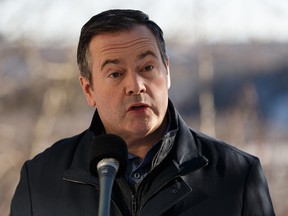 UCP Leader Jason Kenney makes announces his party's conservation policy on March 16, 2019.