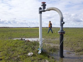 The city will operate between 40 to 50 methane wells, like the one pictured here, to help reduce the amount of greenhouse gasses coming from Calgary landfills.
