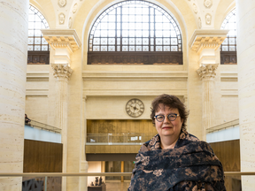 Senator Paula Simons in the new Senate building in February. "I imagine that for a lot of people, myself included, there are going to be some embarrassing moments," she says.