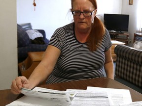 Connie Biggart is left looking for answers after receiving a speeding ticket in the mail five months after she was told it has been withdrawn. Tuesday, March 19, 2019. Brendan Miller/Postmedia