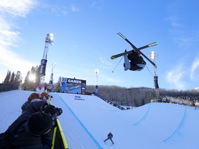 The Men's Superpipe event at the Winter X Games in Aspen, Colorado, Jan. 25, 2015.