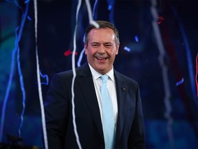 Alberta United Conservative leader Jason Kenney on election night at Big Four Roadhouse on the Stampede grounds in Calgary, Alberta Al Charest / Postmedia