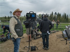 Director Bruce McDonald n the set of Heartland
Courtesy, Andrew Bako