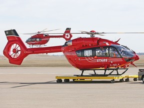 STARS welcomed the first new Airbus H145 helicopters to its fleet during a ceremony in Calgary on Thursday, April 18, 2019.