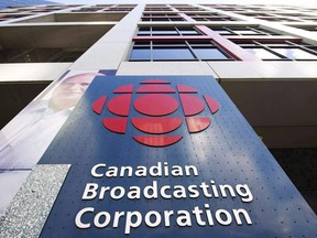 The CBC building is shown in Toronto on April 4, 2012.