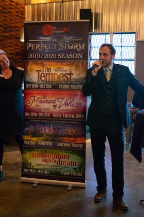 Haysam Kadri announced the next season of plays for The Shakespeare Company in 2019.