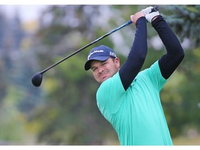 Albert Pistorius hits towards the18th green en route to tying for forth in the PGA Assistants' Championship of Canada at The Winston Golf Club in Calgary on Wednesday September 19, 2018. Gavin Young/Postmedia