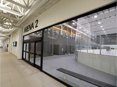The Tsuut'ina Seven Chiefs Sportsplex and Chief Jim Starlight Centre was unveiled for Calgary media on Tuesday May 21, 2019. Gavin Young/Postmedia