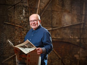 Calgary Herald political columnist Don Braid poses for a photo on Tuesday, May 21, 2019.