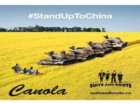 Suits and Boots Launches Campaign in Support of Canadian Canola Farmers