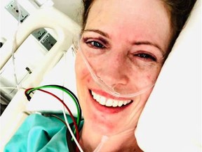 Calgary-based photographer and visual artist Leya Russell is recovering in a Thailand hospital with two fractured vertebrae and a compressed spine after a plane crash in Myanmar on May 8, 2019. (Leya Russell / www.leyarussell.com)