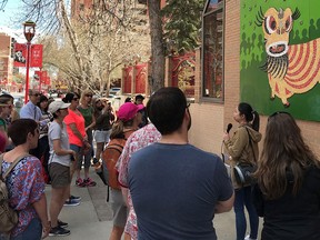 A Jane's Walk in Chinatown in 2018.