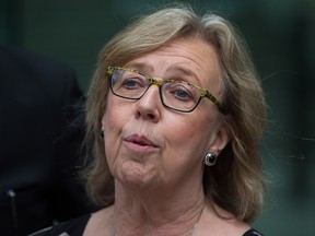 Green party Leader Elizabeth May