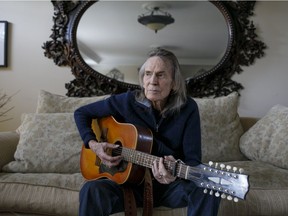 Canadian musician Gordon Lightfoot poses for a photo in his Toronto home on Thursday, April 25, 2019.