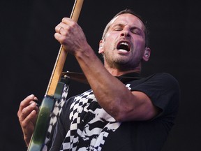 The Sam Roberts Band performs in Ottawa on July 6, 2017.