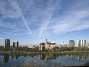 The skyline of downtown Saskatoon, new home for the drilling contractor Boart Longyear.