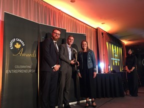 Calgary's Local Laundry won Entrepreneur's Choice Award for the Prairie region in Edmonton on May 16, 2019