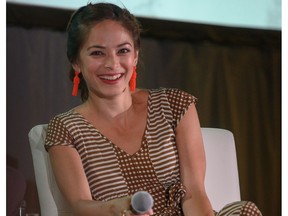 Kristin Kreuk at the Banff World Media Festival. Courtesy, Kristian Bogner.