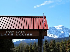 The elegant Post Hotel in Lake Louise boasts epic mountain views. Courtesy, Curt Woodhall