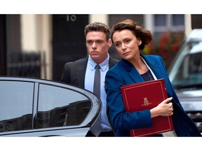 Richard Madden and Keeley Hawes in "Bodyguard." The thriller, a big hit in Britain, arrives on Netflix on Wednesday. Credit: Des Willie/Netflix
