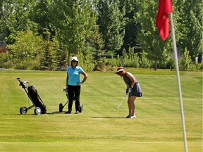 Golfers advocate for a summer season with some physical distancing rules in place.