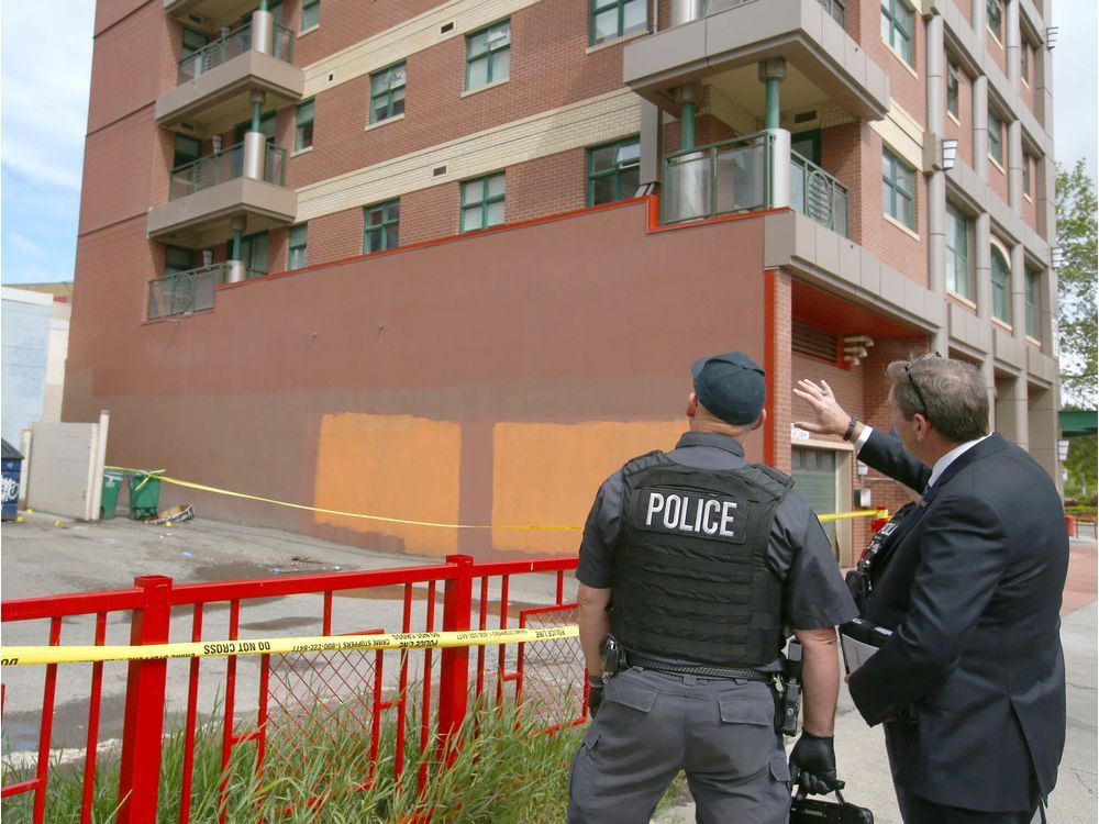 Man Falls From Balcony Calgary at Eugene Day blog