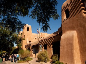 Sante Fe abounds with southwestern-style architecture and plazas.