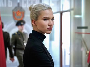 Sasha Luss as Anna.