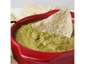 Grilled Tomatillo Salsa for ATCO Blue Flame Kitchen for June 26, 2019; image supplied by ATCO Blue Flame Kitchen
